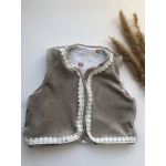 Gilet Velvet Beige 